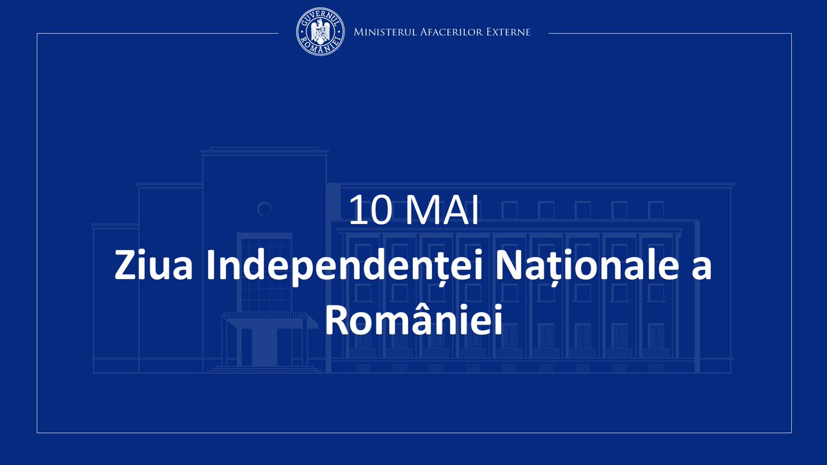 oana_toiu's tweet photo. 🇷🇴În ziua de 10 mai evocăm un moment definitoriu al istoriei României: independența de stat câștigată în 1877, prin curajul și sacrificiul celor care au luptat pentru afirmarea și apărarea națiunii române.

Astăzi, cinstim memoria celor care au făcut posibilă independența României și ne reafirmăm atașamentul față de valorile libertății, suveranității și solidarității europene.

Diplomația Română a avut un rol esențial, alături de Regele Carol I, în apărarea sacrificiului soldaților români în Războiul de Independență și consfințirea locului României în Europa.

#10Mai #IndependențaRomâniei #1877 🇷🇴