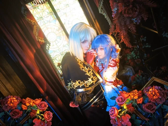 檻は、君を護るための結界 赤い薔薇は、君の唇に許された愛 Aver/明月 祥子/夕岚 #ういさき *cos代发