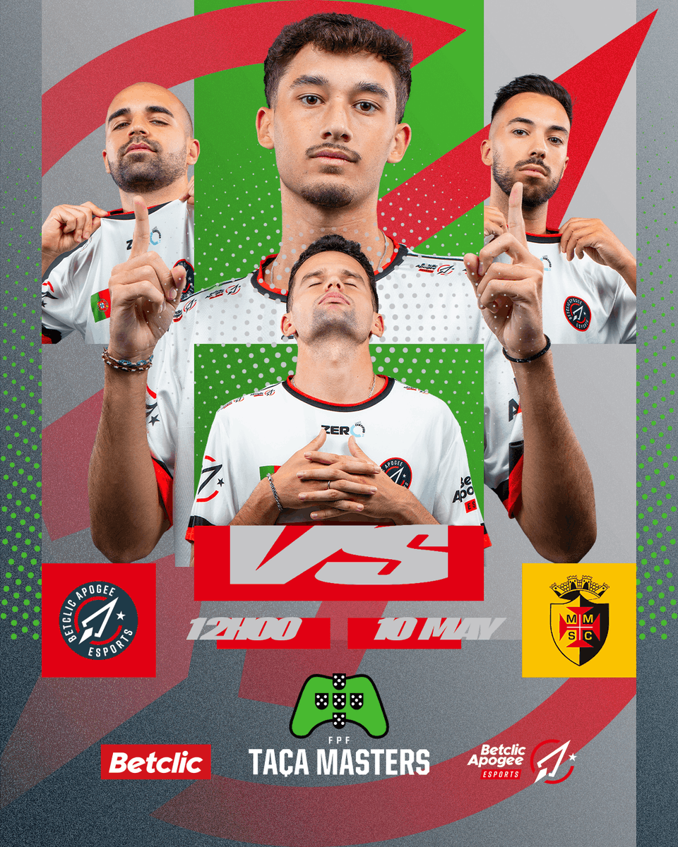BetclicApogee's tweet photo. 🚨 FPF Taça Masters Diogo Jota starts today! 

⚔️ vs Mem Martins SC
📍 Óbidos Vila Gaming
🕛 Starting at 12:00
📺 https://t.co/fIT0M2WR0i

#ReachYourApogee 🚀 https://t.co/MxIyGSFlYK