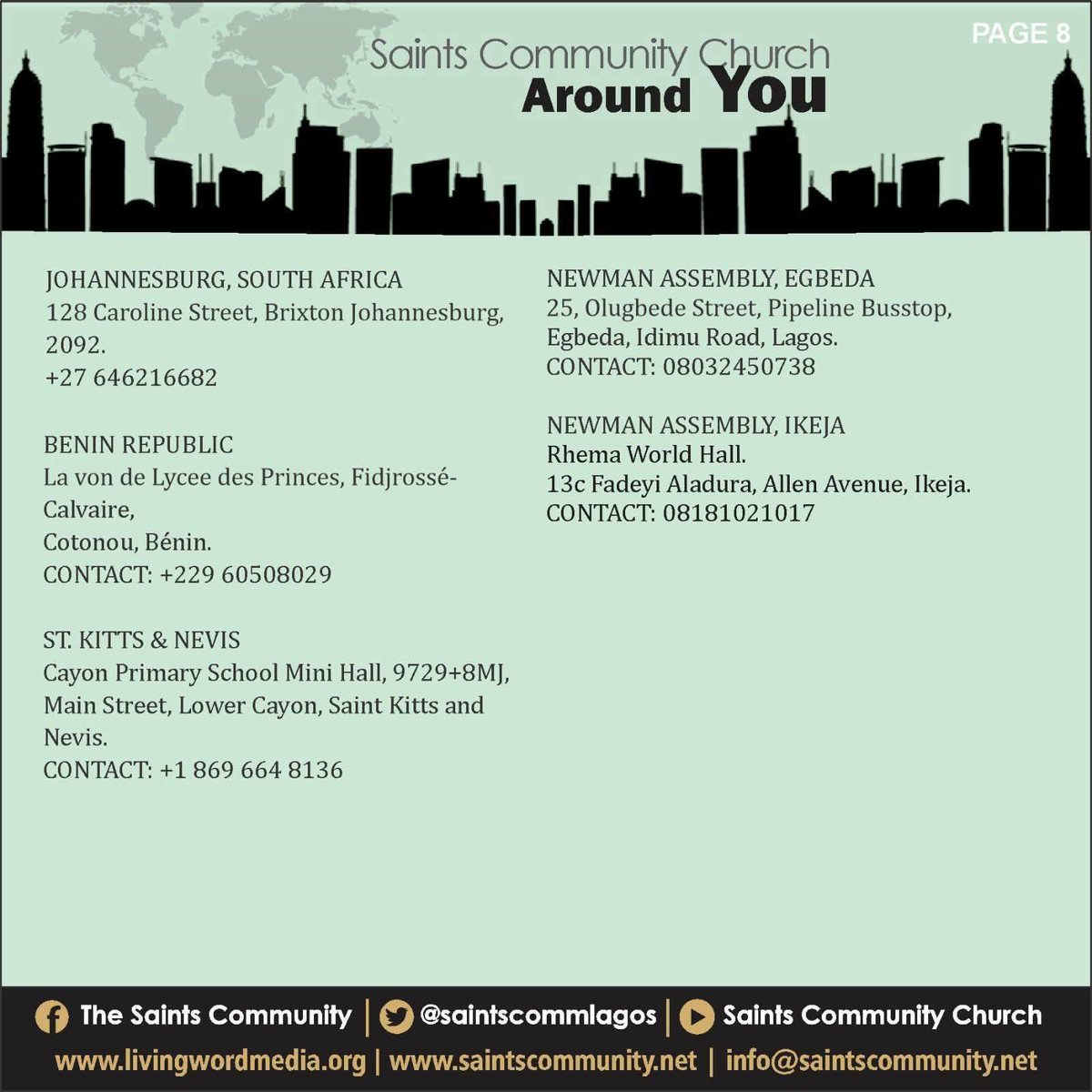 Saints Community Church tweet media