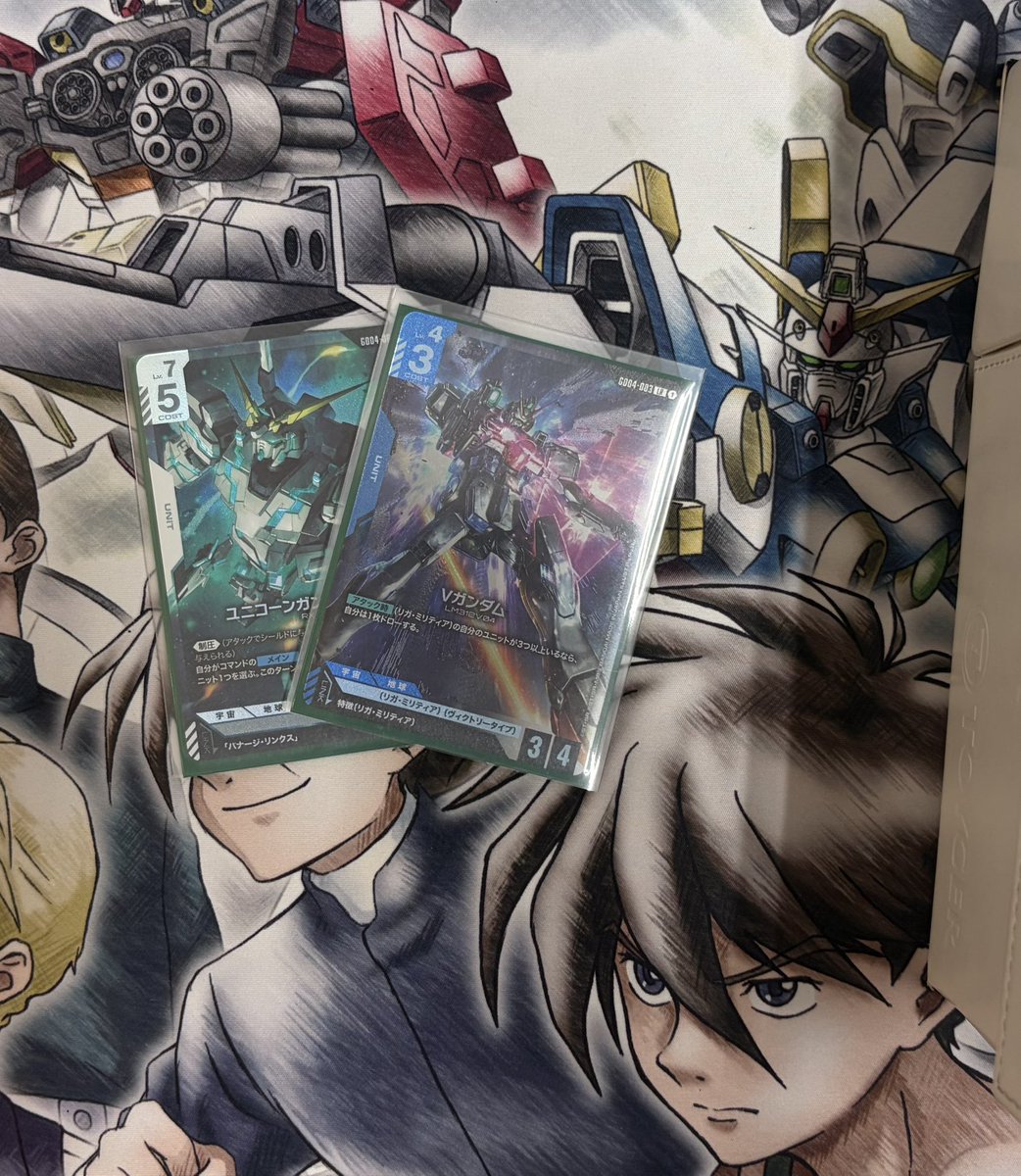 16時より開催した、ガンダムカード ショップバトルの優勝デッキは