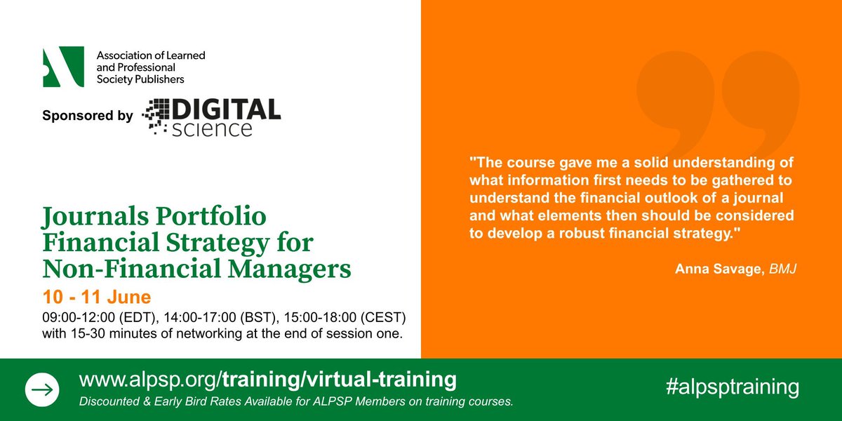 ALPSP tweet media