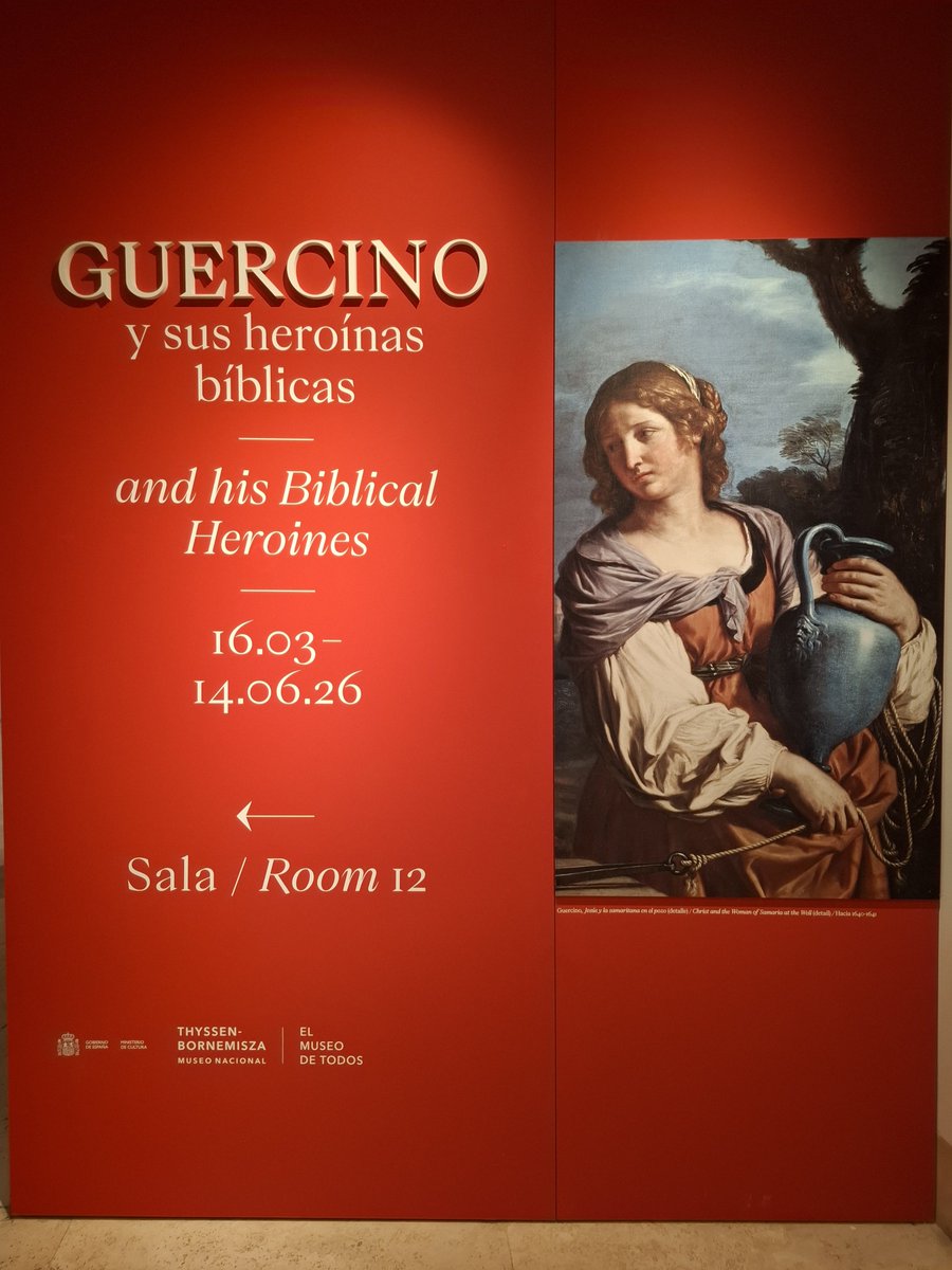 Benito_Navarret's tweet photo. Maravillosa exposición @MuseoThyssen #Guercino y sus heroinas bíblicas https://t.co/2DhzohPLfE