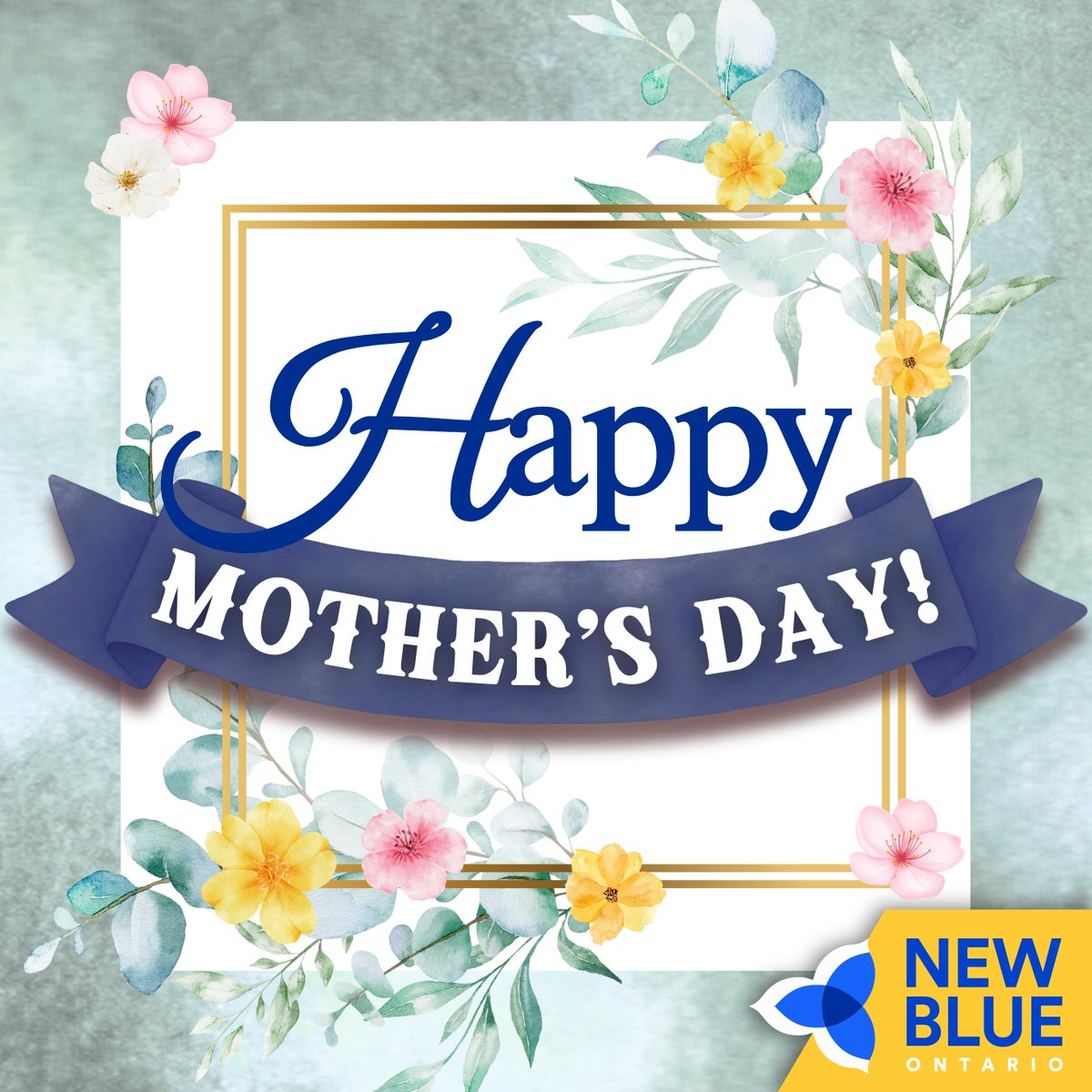 NewBlueON's tweet photo. Moms, today we celebrate you and thank you for everything you do—each and every day.
Happy Mother’s Day from all of us at the New Blue Party of Ontario!

#MothersDay2026 https://t.co/XTZkCDXnGm
