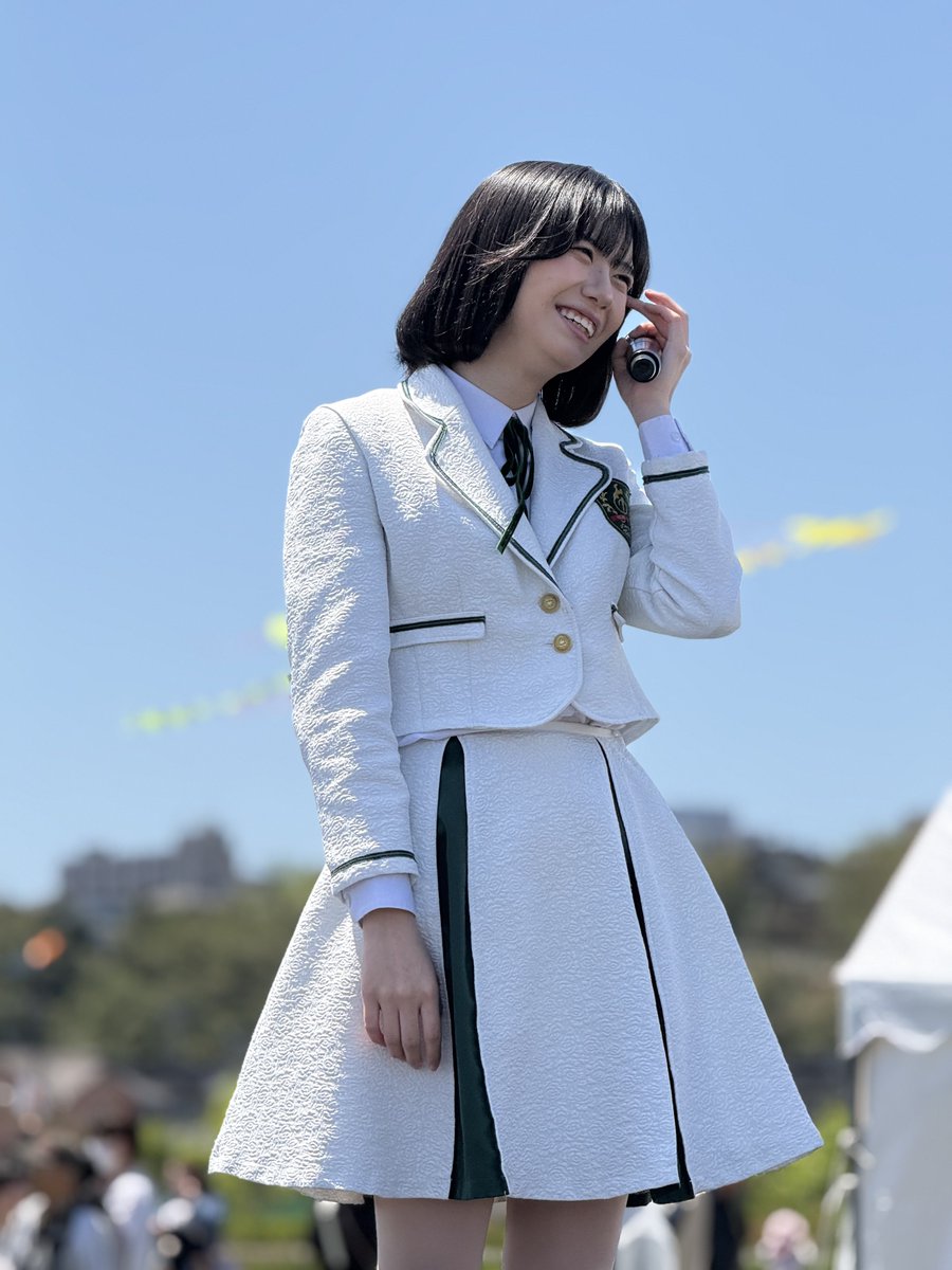 🪁第３８回 世界の凧の祭典🪁
〜令和６年能登半島地震復興祈念〜

ほくりくアイドル部のライブステージ🎤
青空が広がる素敵な空に凧が上がってのライブは最高でした😊

※今回は撮影可能でした
#世界の凧の祭典 
#ほくりくアイドル部ステージ 
#敦賀の宝物 
#林風奈