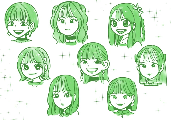 似顔絵まとめ2