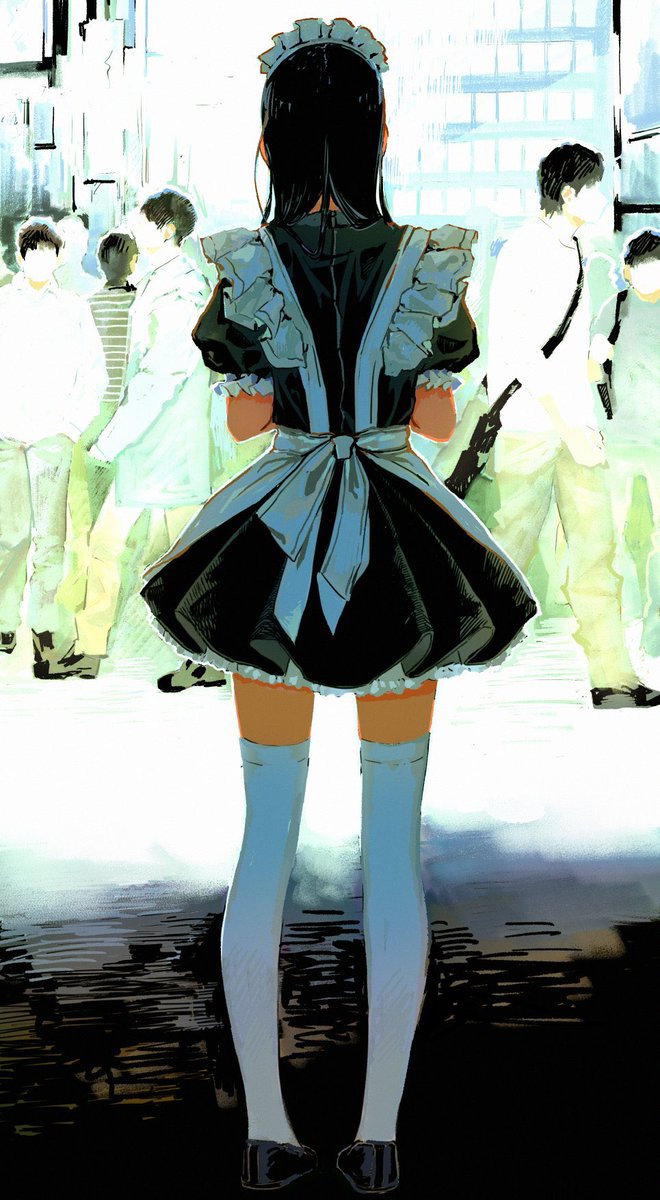 気付いた時にはもう終わっていたけど　#メイドの日
