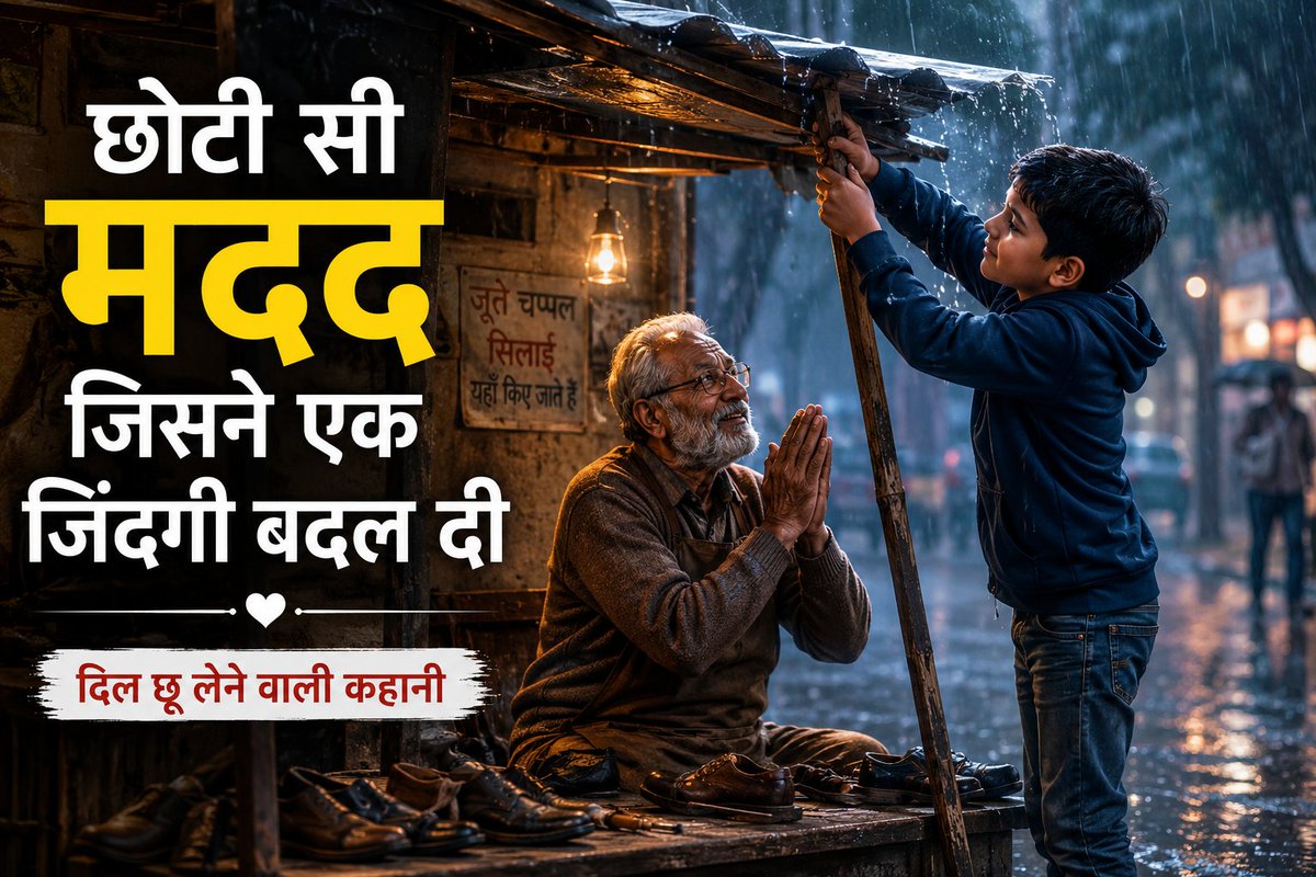 छोटी सी मदद जिसने एक जिंदगी बदल दी | Emotional Motivational Story in Hindi

globalproblemindiansolution.com/?p=54