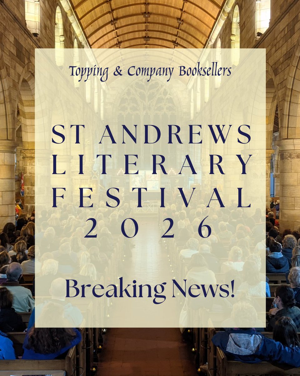 Topping & Company Booksellers of St Andrews tweet media