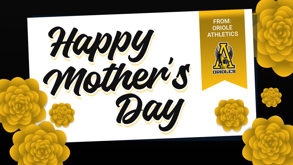 OrioleAthletics's tweet photo. Happy Mother's Day from Avon Athletics! We celebrate and appreciate all the amazing mothers who support and inspire our athletes. Enjoy your special day! #GoAvon https://t.co/44fWbWiN0d