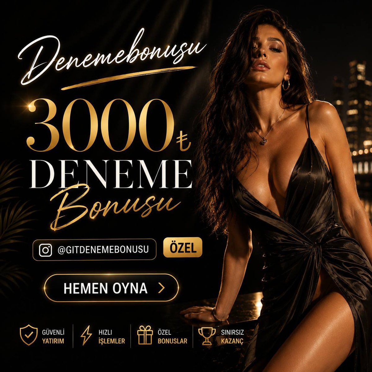 gitdenemebonusu's tweet photo. KÂZANMAYA HAZIR MISIN ￼￼🥳

Türkiye’nin en çok kazândıran sitesinde 3000₺ deneme bonusu fırsatı kaçırma hemen giriş yap sende yatırımsız şartsız anlık çekim yap!

↘️Lisanslı ve güvenilir siteye gitmek için↙️

---—> https://t.co/DbMbBn4CwD < ——- https://t.co/tT68Sjtpzi