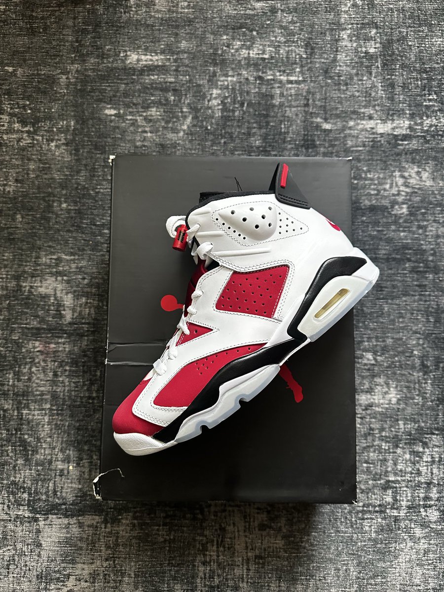 beatbeats's tweet photo. @SellKicksSunday DS Jordan 6 Carmine Sz 8M $150 Shipped https://t.co/WVQh5Rp4KJ