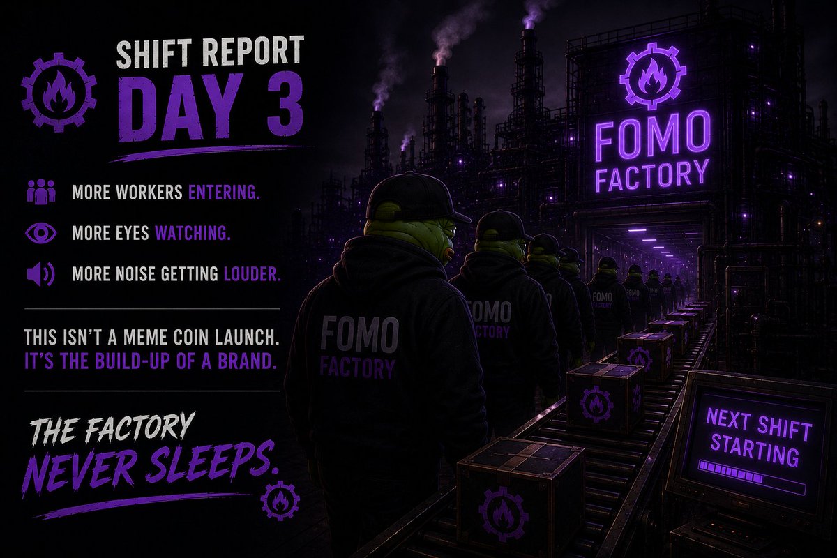 $FOMO Factory Offical (@FactoryFomoSol) / Posts / X