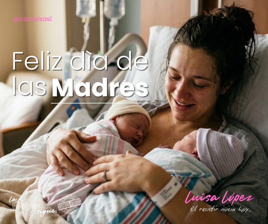 ConLuisaSi's tweet photo. En este Día de las Madres, reconocemos con cariño y admiración a todas nuestras compañeras que, quienes como su servidora, tienen la dicha de ser madres.

¡Feliz Día de las Madres a todas nuestras compañeras!

#DíaDeLasMadres #burócratasbajacalifornia #ElSindicatoSomosTodos https://t.co/oJQf1MTUwT