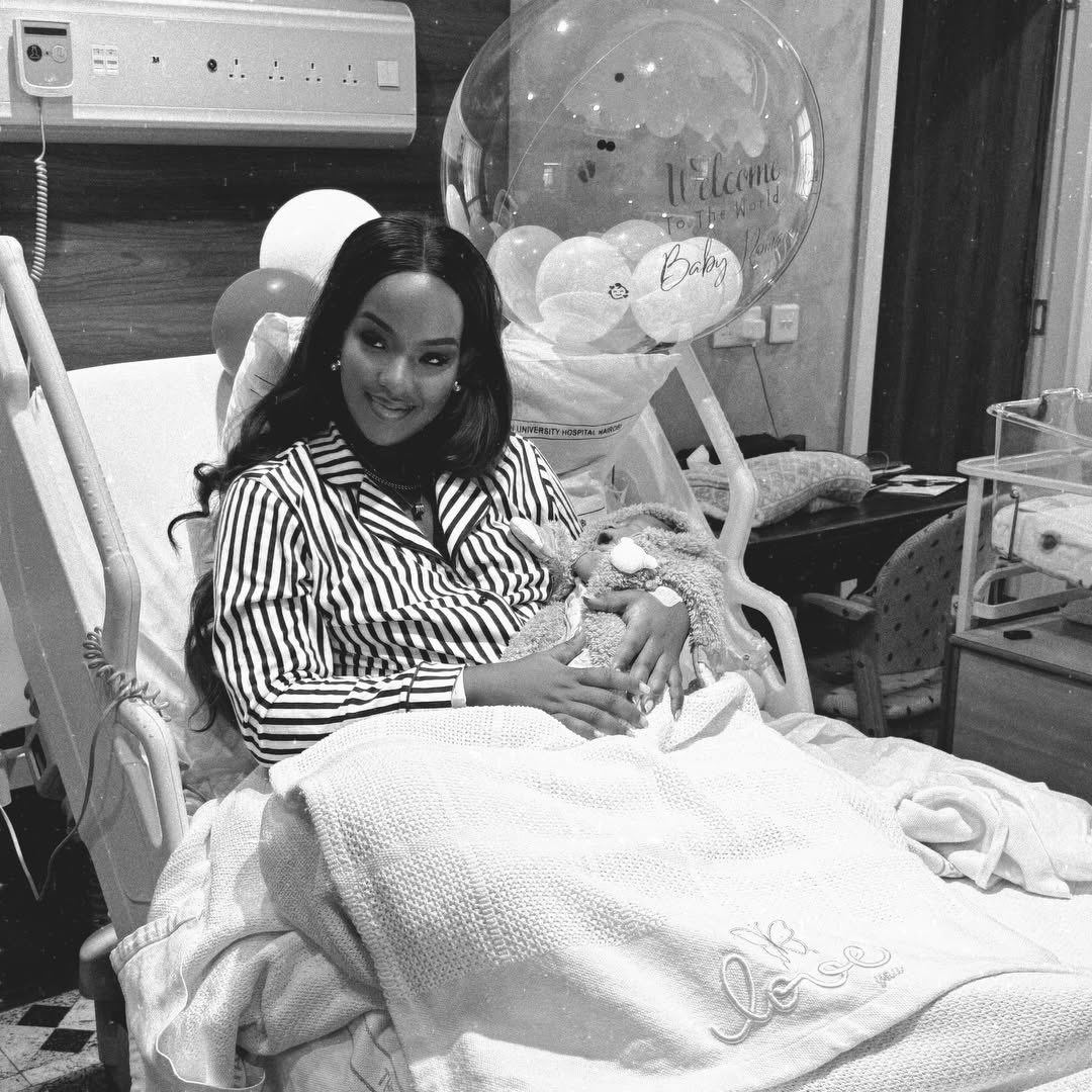 PatroUganda's tweet photo. Lucy ‘Smize’ Bunyenyezi Mulira and her husband, Henry Mulira, have utilized Mother’s Day to announce the arrival of their newborn baby boy, born on 5th May, whom they have named Roman Jack. https://t.co/A1d5cn8M7g