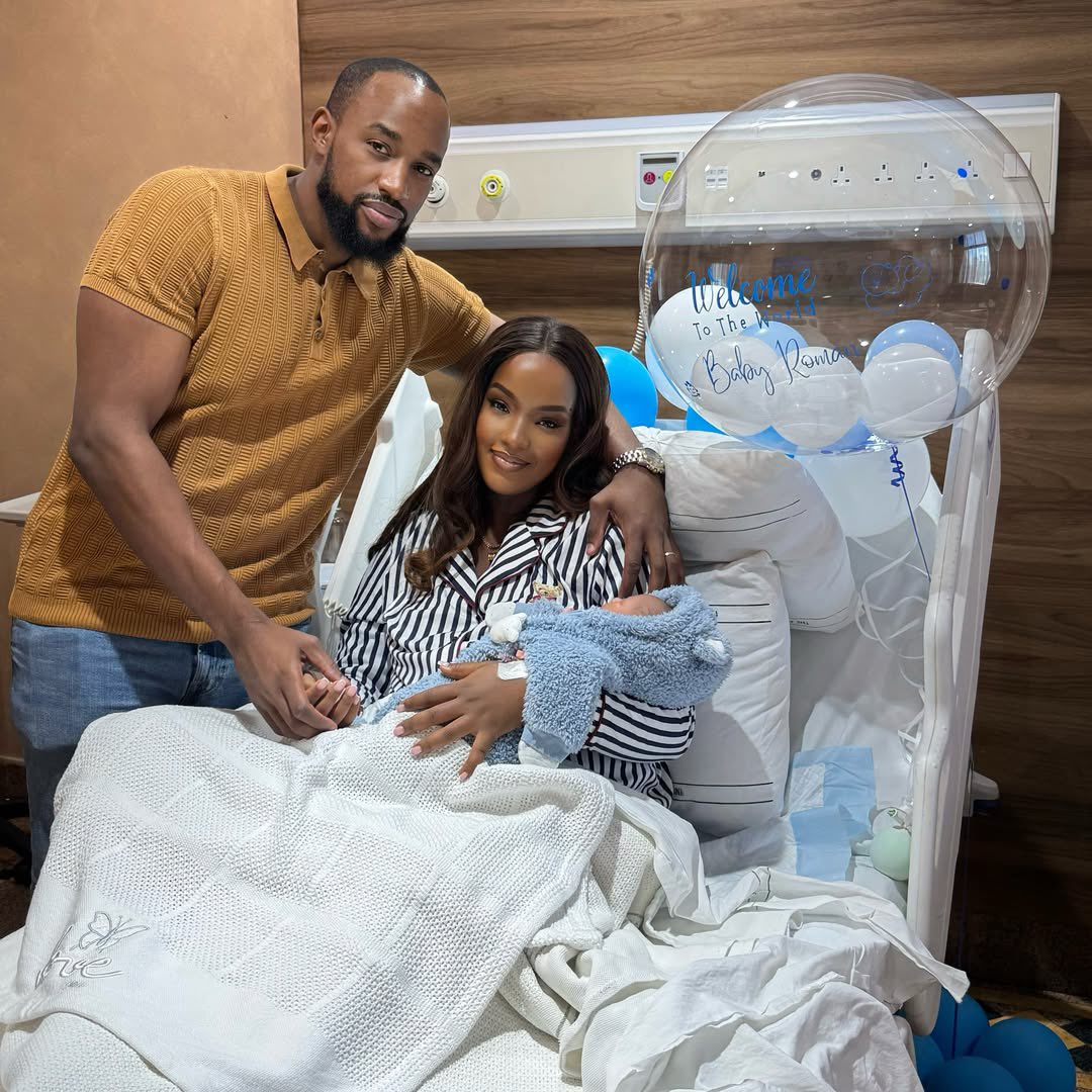 PatroUganda's tweet photo. Lucy ‘Smize’ Bunyenyezi Mulira and her husband, Henry Mulira, have utilized Mother’s Day to announce the arrival of their newborn baby boy, born on 5th May, whom they have named Roman Jack. https://t.co/A1d5cn8M7g