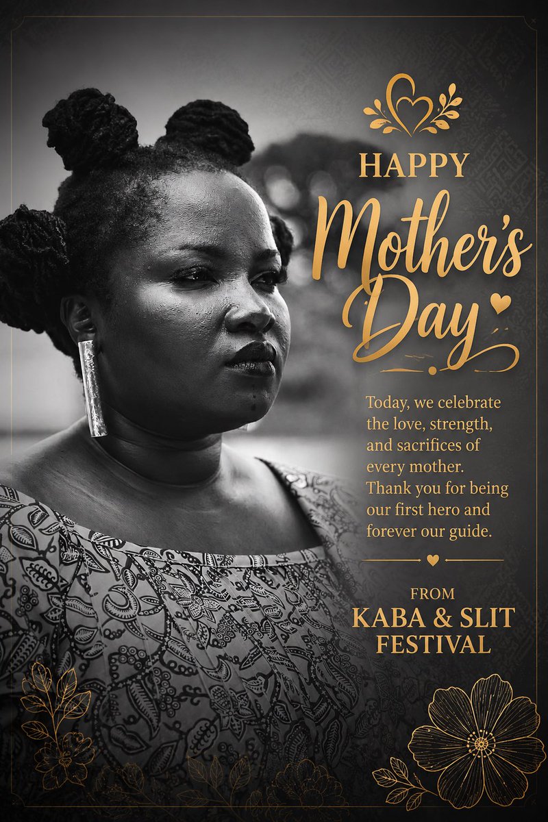 Slit_kaba_fest's tweet photo. Happy Mother’s Day to all our amazing women here. 🌸🤍😌 https://t.co/Ge9yHPOklv
