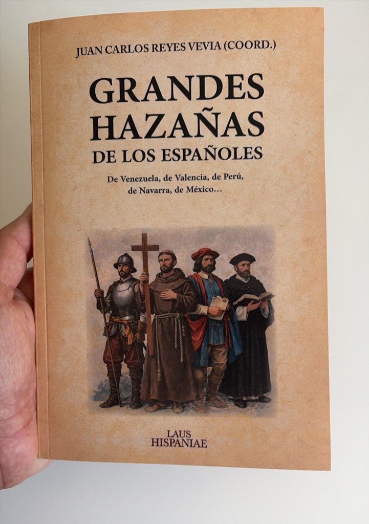 laushispaniae's tweet photo. Porque las grandes hazañas no pertenecen solo al pasado. También pertenecen a quienes se atreven a continuarlas. Este no es solo un libro de historia: es una invitación a redescubrir de dónde venimos… y a preguntarnos qué hazañas estamos llamados a protagonizar ahora.

https://t.co/U8GXItnjmm