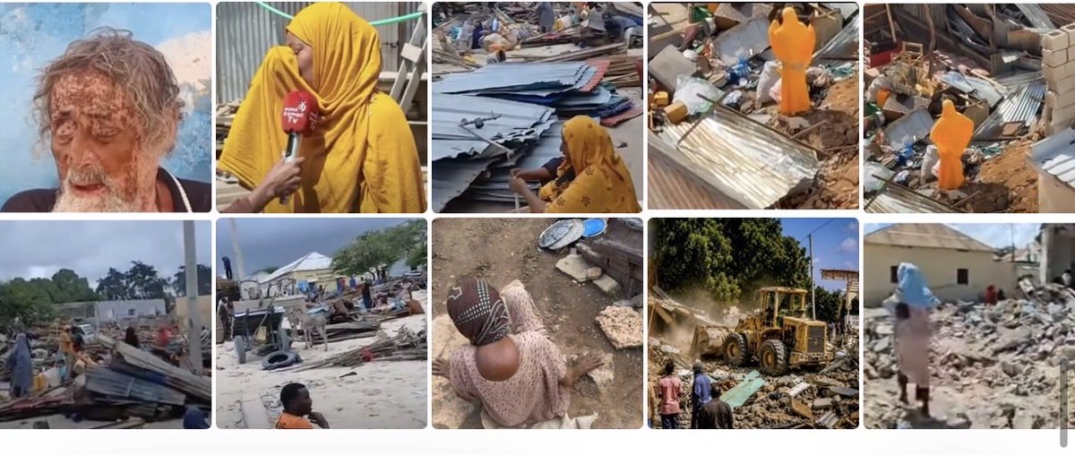 GeesiJibril's tweet photo. HE WAS THE MOST MERCILESS PRESIDENT IN THE WORLD”

THE INTERNATIONAL CRIMES COMMITTED BY HASSAN SHEIKH MOHAMUD ARE MATTERS THAT REQUIRE INVESTIGATION AND ACCOUNTABILITY

The events that have taken place demonstrate actions that seriously violate the principles of governance,the constitution and the fundamental rights of Somali citizens.

1- SYSTEMATIC DESTRUCTION OF CIVILIANS’ PROPERTY

Homes and properties that citizens had legally occupied for many years were destroyed by government forces and bulldozers, without due legal process or compensation for the affected people.

2- FORCED DISPLACEMENT AND HOMELESSNESS OF CIVILIANS

Children, women, and elderly people were forced into homelessness and thrown onto the streets without any resettlement plan or humanitarian assistance.

3- VIOLATION OF THE CONSTITUTION AND NATIONAL LAWS

There are serious allegations involving the violation of constitutional rights and the abuse of lawful state procedures.

4- DAMAGE TO THE FEDERAL SYSTEM

Political and administrative actions have been accused of undermining unity and weakening trust between the Federal Government and the Federal Member States.

5- EROSION OF PUBLIC TRUST

These actions have increased fear, anger, and distrust among the Somali people toward state institutions.
•The Somali people deserve a government that protects their dignity, property, and constitutional rights, instead of using state power for intimidation and abuse.