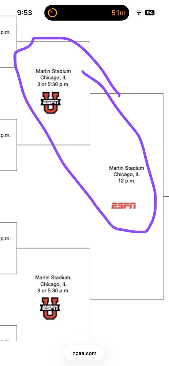 MarkMcCannOP's tweet photo. @NCAALAX - Did you intend to get the location of Martin Stadium wrong?  Evanston, IL. https://t.co/Ys6qbqmraH