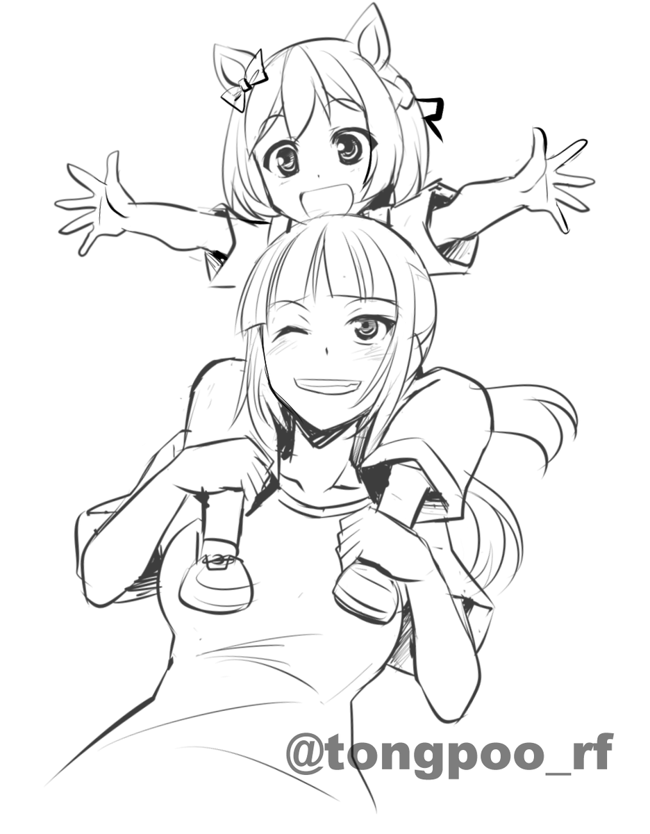 とんぷう🐴競馬女子マンガ単行本発売中! tweet media