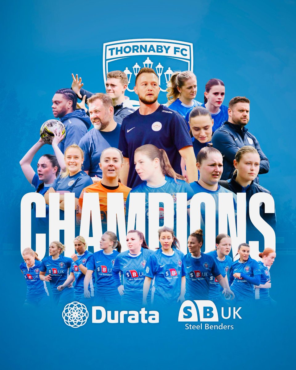 ThornabyFC_'s tweet photo. WE HAVE DONE IT!!!!

Your North Riding FA Women’s County Cup Champions!!! 💙

#OneClub https://t.co/Frb2LrM5v8