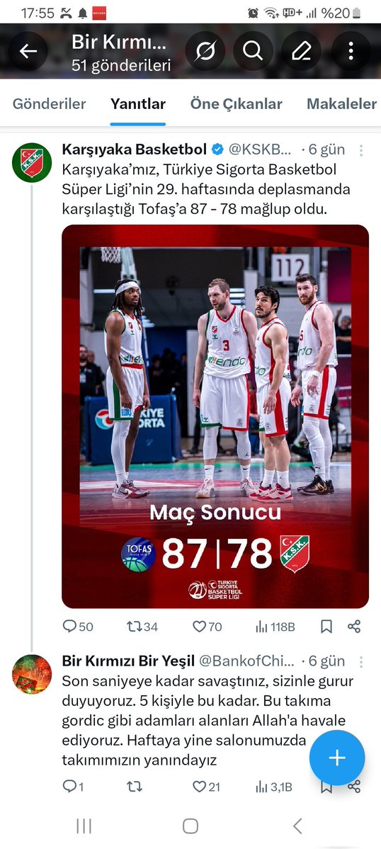 Bir Kırmızı Bir Yeşil tweet media