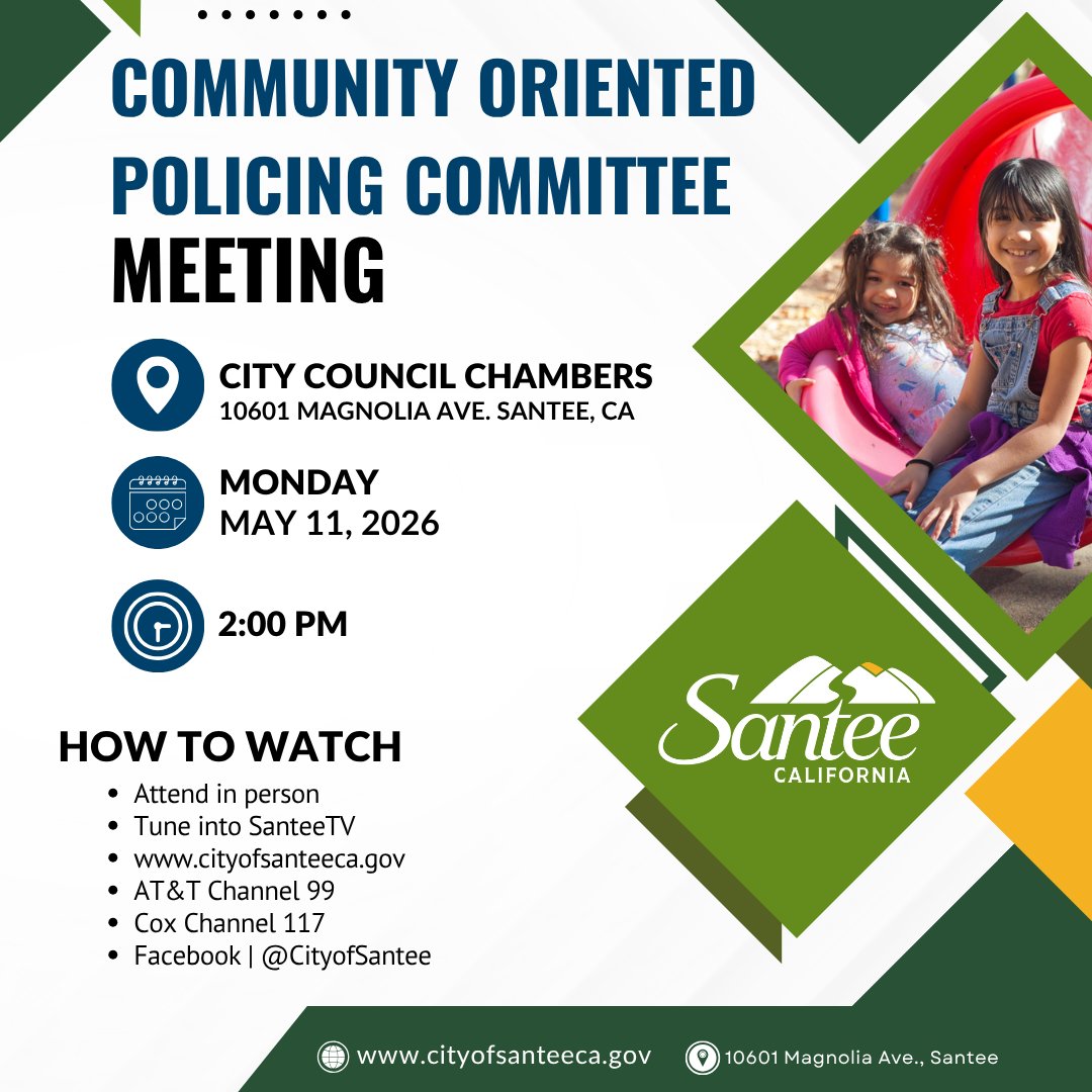 City of Santee tweet media