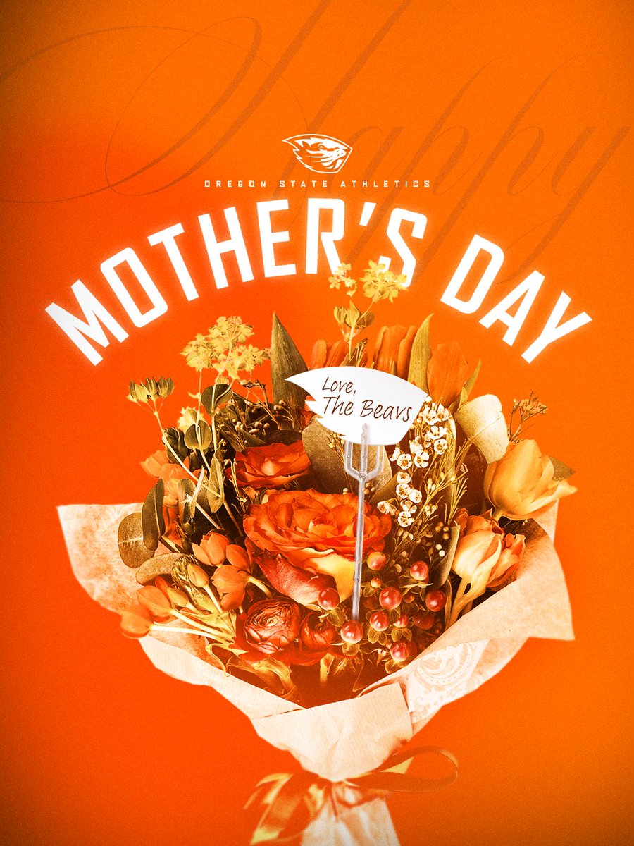 BeaverAthletics's tweet photo. Happy Mother's Day, Beaver Nation 🫶

#GoBeavs https://t.co/gZ8nNxi6xm