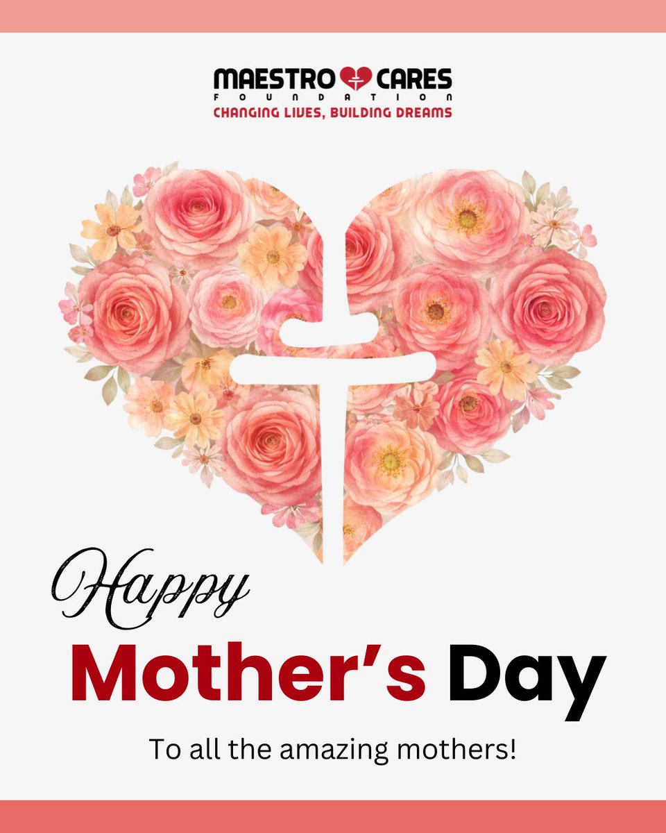 MaestroCares's tweet photo. Happy Mother’s Day! 💐💛
Today, we celebrate the love, care, and strength of all those who nurture and support the children and families around them.
#MothersDay #CelebrateMoms #SupportMoms https://t.co/fz2rOW2AGQ