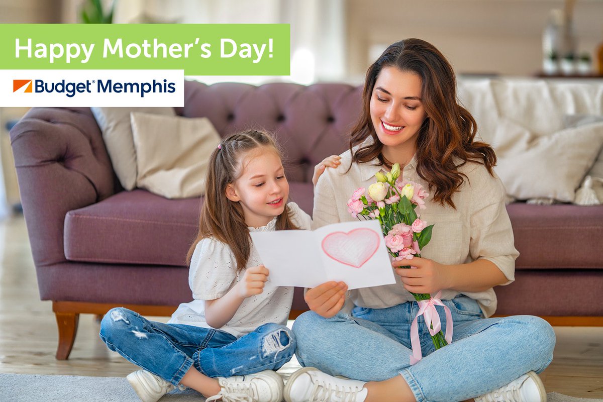 BudgetMemphis's tweet photo. Happy Mother's Day from Budget Memphis! 
#MemphisMoms #MemphisMothersDay https://t.co/Es2Zn5syGZ