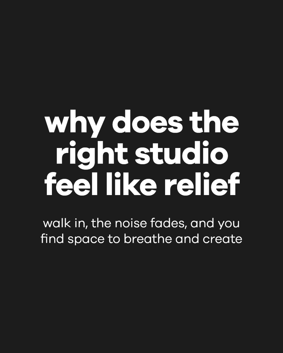 ZoomRecording's tweet photo. why does the right studio feel like relief?
you walk in, and suddenly the noise fades. no judgment, space to breathe and create.
what's your relief spot? #ZoomRecordingStudio #LosAngelesMusic #RecordingStudio #StudioLife #LAartists #RnBLA #ProducerLA https://t.co/dvqZIKXxMU