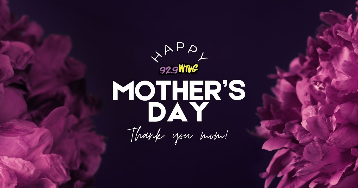 929WTUG's tweet photo. Happy Mother's Day from all of us at 92.9 WTUG!

Be sure to call your mom and tell her happy Mother's Day today! https://t.co/pCCEMdr2Ai