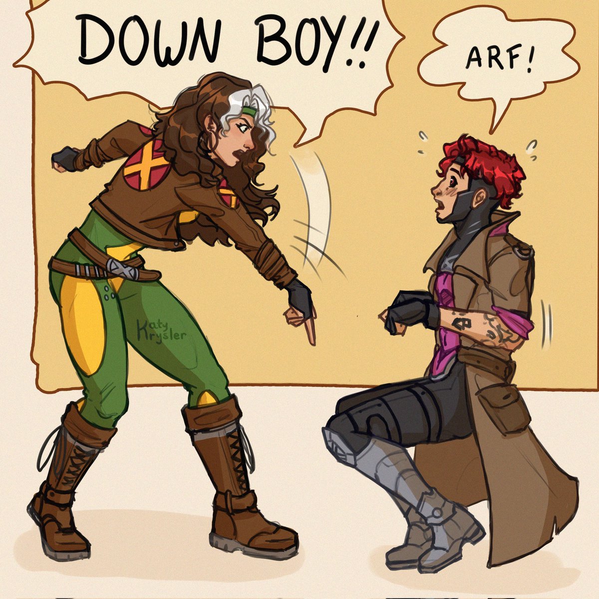Atta boy, Gambit
#romy #rogue #gambit #MarvelRivals #xmen