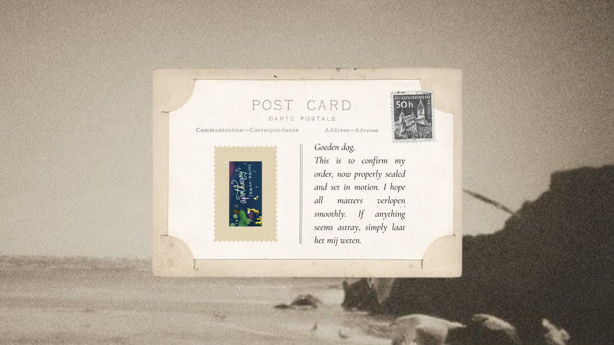 pteruges's tweet photo. @AH_Apothe Amid the quietness of Apothecary, Kafka set the confirmation letter down carefully.

“Good evening, beloved staff. I'm here to input Miss Wolfsen’s order. Please do check it. And if something’s amiss—I trust you’ll handle it. Enjoy your Sunday.” https://t.co/7wVsClR60s