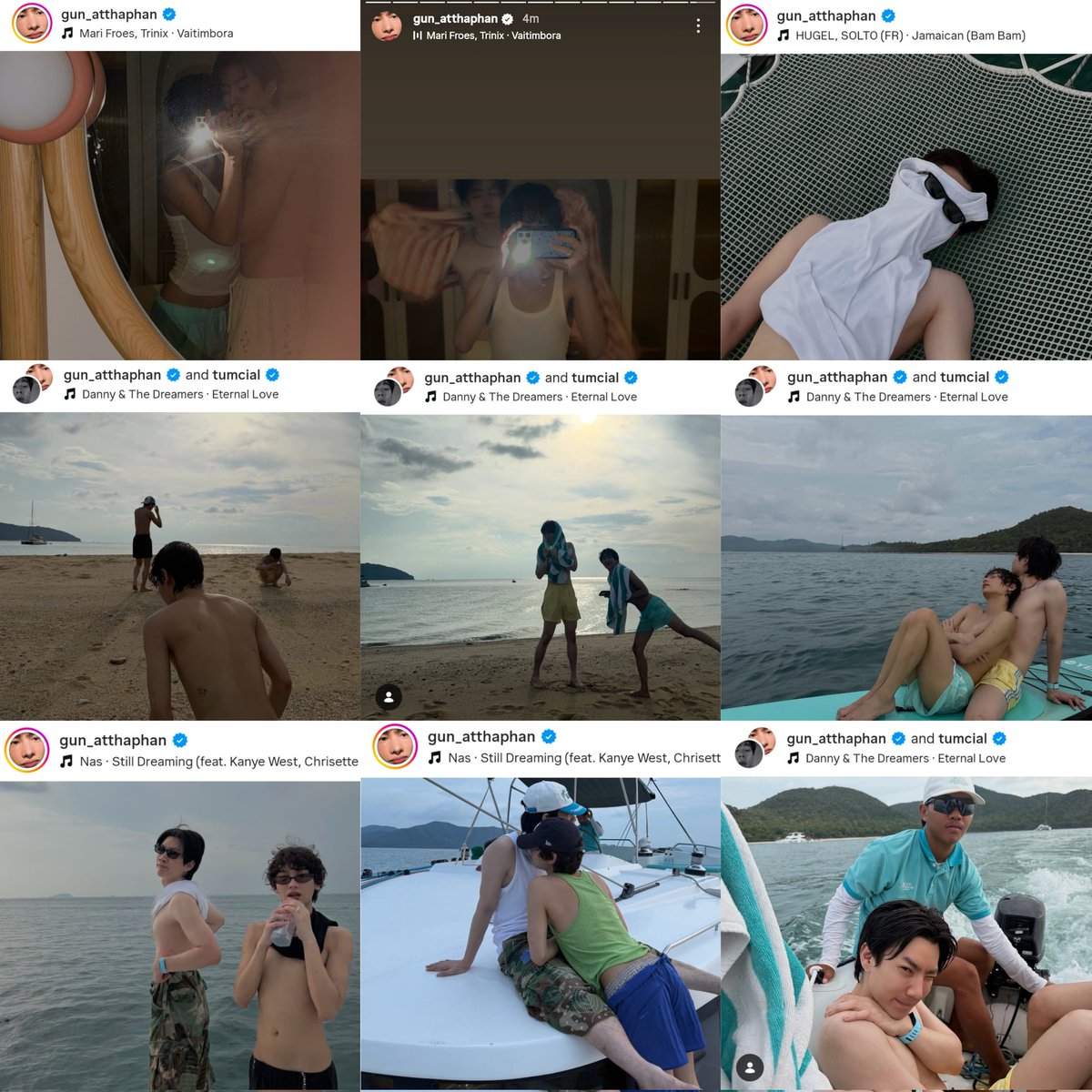 cutiemcial's tweet photo. pattaya air and it is just gun atthaphan won't stop flexing his now-fiancé 💖 https://t.co/BrhkOnbpwr