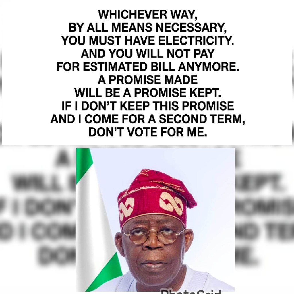 Premium_Laddy's tweet photo. Said by president Tinubu in 2022... https://t.co/GY2sINFrk3