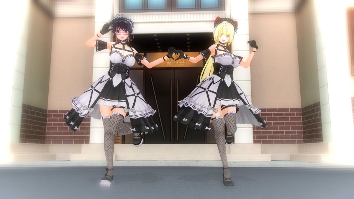 #COM3D2

今日はﾒｲﾄﾞの日👗と伺いました。

ちょっと遅れちゃったけど、
お揃いはあんまり着せないのでたまには📸✨