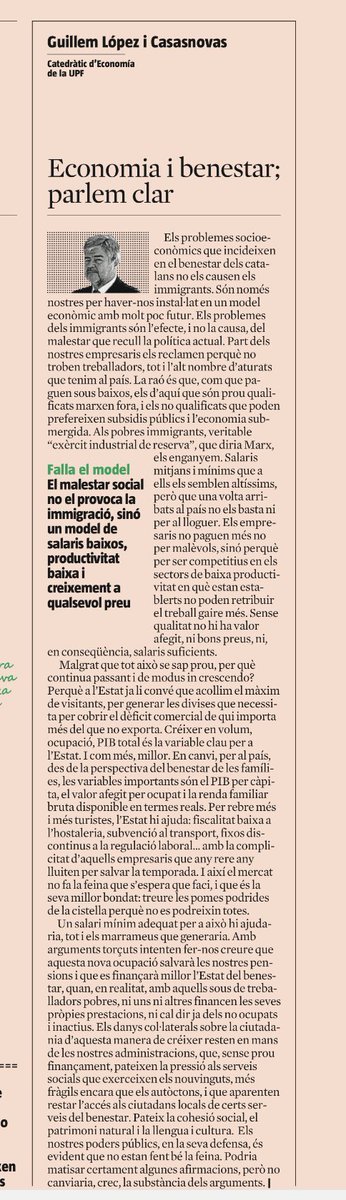 Cal aprendre aquest article de memòria. Hi haurà examen
