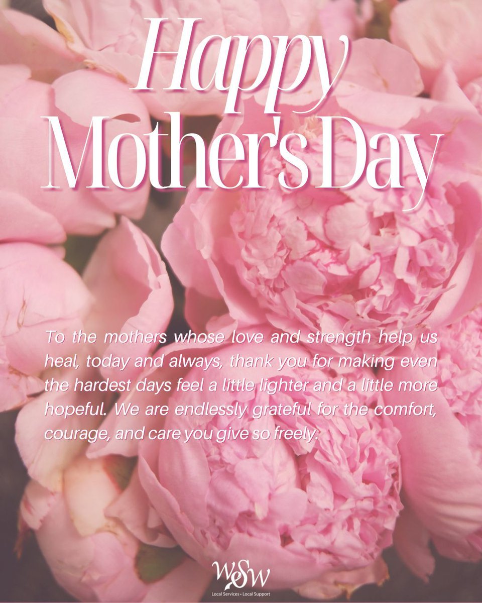 WSWDelmarva's tweet photo. Today, we’re celebrating the mothers and mother figures who show up with love, strength, and support through every stage of the journey. Your care makes more of a difference than words can express 💗 Happy Mother's Day!

#MothersDay #Mom #Survivorship #BreastCancerAwareness https://t.co/Qw5lUJjoki