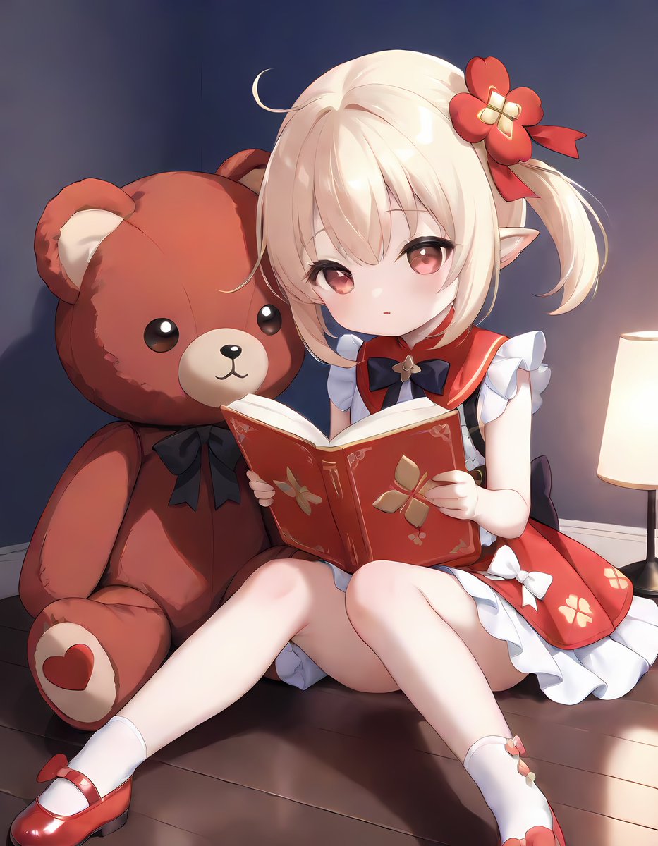 mikage's tweet photo. クレーちゃん。
おおきなテディベア似合いそうです♪ https://t.co/6DNJBJXfX2