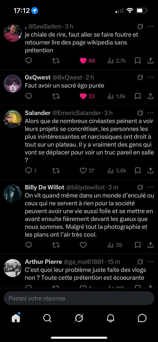 Toile_al's tweet photo. J’vous jure la différence entre les suceurs d’insta et les réponses de Twitter le gouffre c lunaire https://t.co/96JjMFClhc