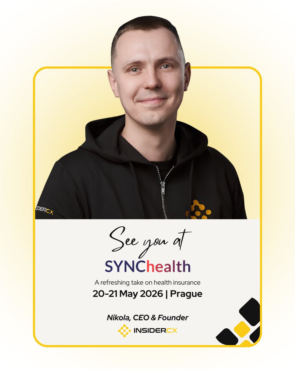 synclusive's tweet photo. #HealthInsurance provider networks look solid on paper—but whose data are they really looking at? 🧐
When providers measure and report their own patient experience data, the patient voice gets lost.
Nikola is heading to #SYNChealth to fix the feedback loop.
📍 Prague🗓️ May 20 https://t.co/mjndq1c0od