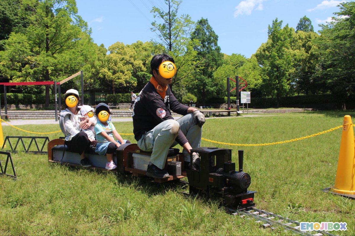 C62OS's tweet photo. 本日（5/10）、船橋市運動公園にて少年少女交歓大会が開催され、ミニ鉄道を運行致しました🚃　延べ1000名余りの方々に乗車頂きました😃ありがとうございました😊　ドルテを持参🚂　ようやく、圧力を維持しながら走れる様に⁉️なりました😎 https://t.co/URSj2GeBao