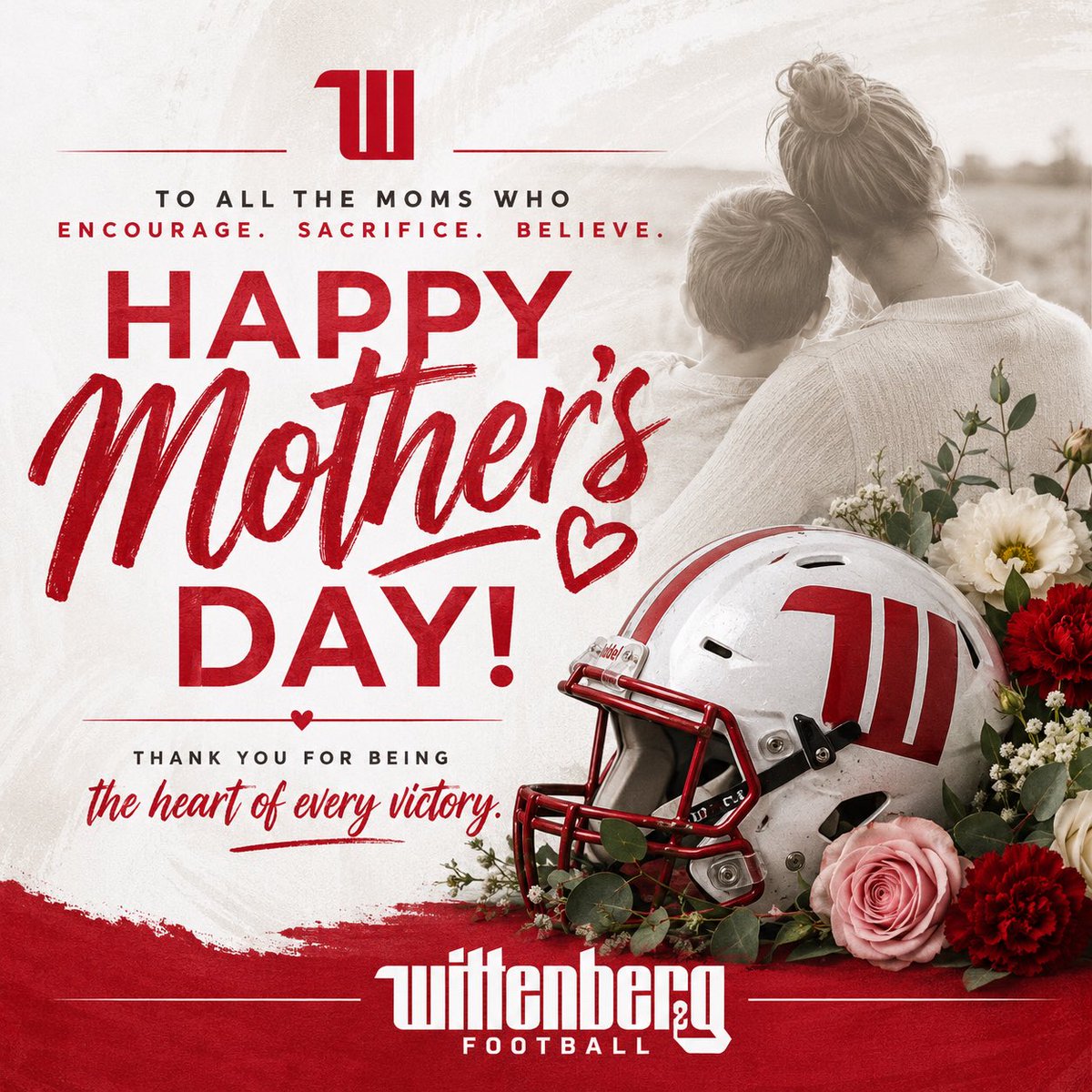 WittFootball's tweet photo. Happy Mother’s Day from Wittenberg Football! 

#TigerUp #WittFootball https://t.co/JrIjEV0SrA