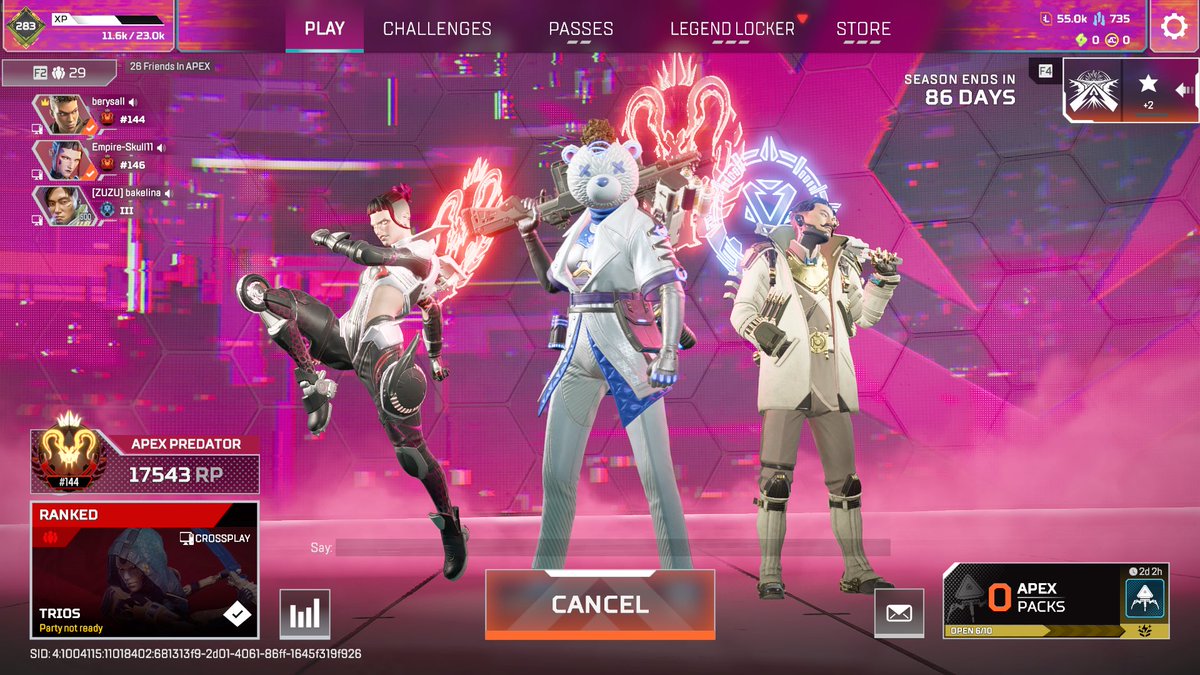 thisisberyy's tweet photo. letsgooo pred wooo @.empire @bakrryboo @KorokDypsy https://t.co/Qz4nhVr3zX