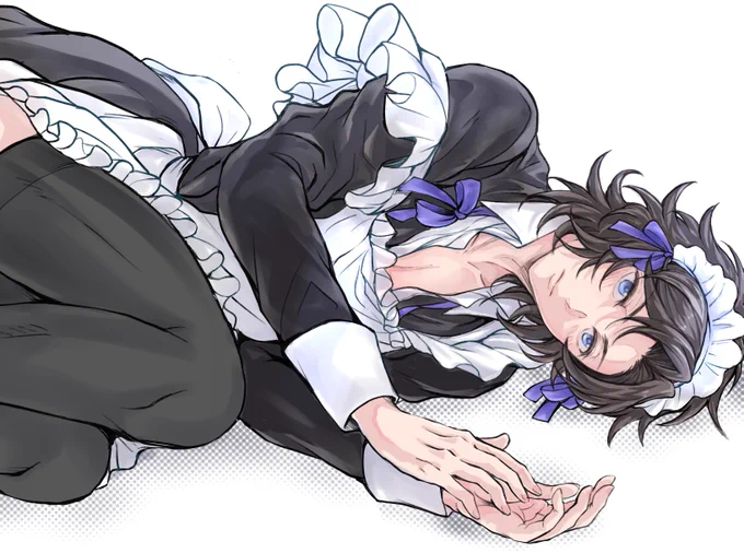 ポイピクに載せてたメイドランのセンシティブな絵です (塗り途中な上に本当にやばそな部分はカットしてます)