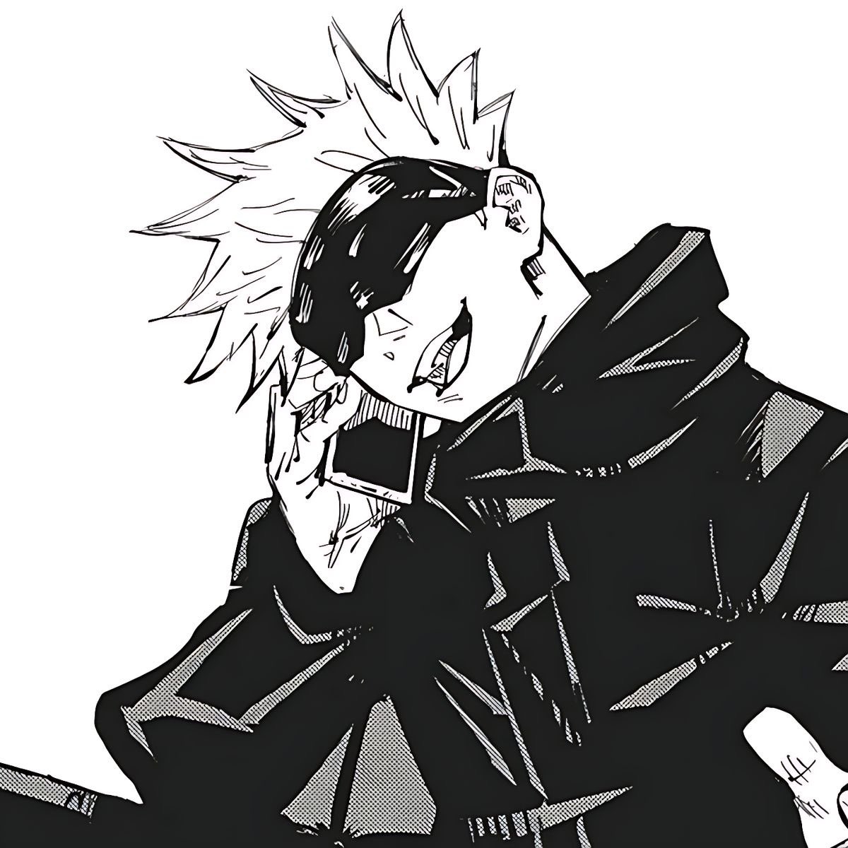 ceivesxo's tweet photo. I will never understand why people are calling gege’s gojo “ugly” when it’s literally the most beautiful version of him there is https://t.co/e2ge4XGoGL