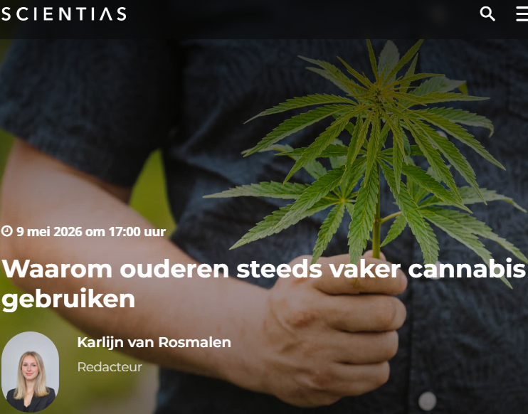DrugsInDebat's tweet photo. Steeds meer ouderen aan de cannabis https://t.co/0iee1WLzX2
Nu 7% van de 65+'ers in de VS. #wetenschap #cannabis

Vaak als gezonder alternatief voor medicatie:
Vooral om betere kwaliteit van leven:
Beter slapen, minder pijn, weer kunnen genieten van tijd met vrienden en familie. https://t.co/ZndhCO4GKK