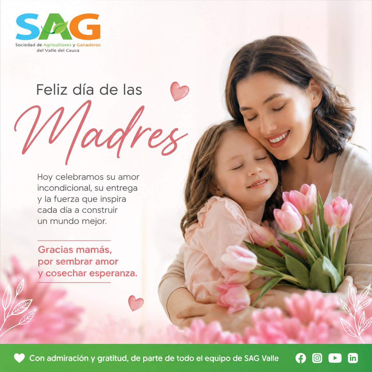 sagvalleorg's tweet photo. Un feliz día a todas las madres 💕💕 https://t.co/h30P22hWZa